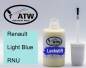 Preview: Renault, Light Blue, RNU: 20ml Lackstift, von ATW Autoteile West.